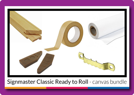 Signmaster Classic Canvas Ready to Roll Bundle