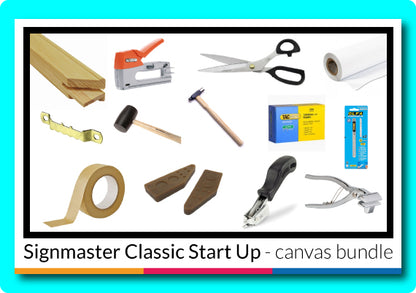 Signmaster Classic Canvas Start Up Bundle