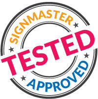 Signmaster Stamp of approval 