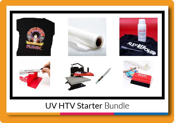 UV Heat Transfer Vinyl Starter Bundle