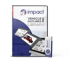Impact Vehicle Outline Library – 2022 USB