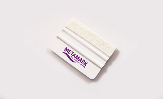 WHITE SQUEEGEE WITH FELT EDGE - signmastersystems