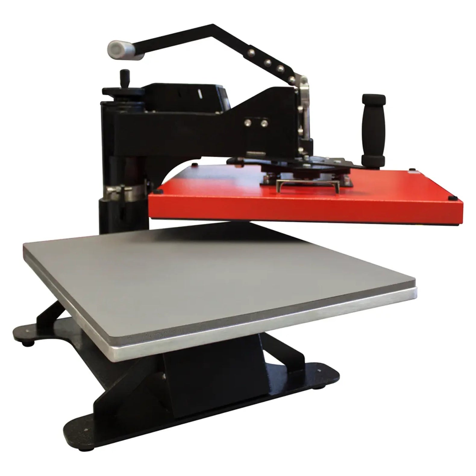 Picture of the XP7608 swing heat press at Signmaster 